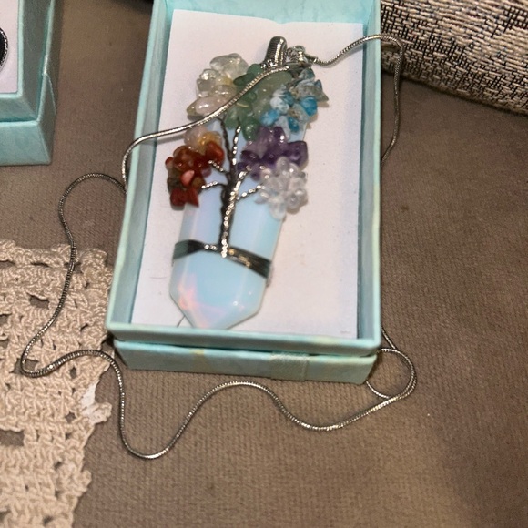 Sterling Silver Tree of Life Necklace home with chain and gift box - Picture 3 of 8